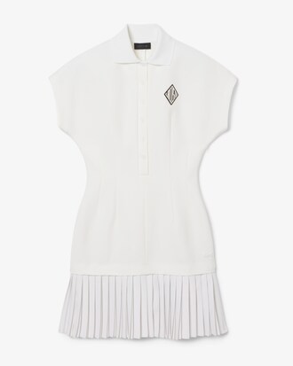 Women's Runway Pleated Polo Dress