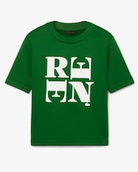 Runway Satin Graphic T-shirt