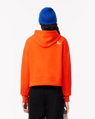 Sudadera con gorro de algodón para mujer