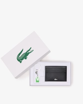Men's FG Card Holder and Keychain Gift Set