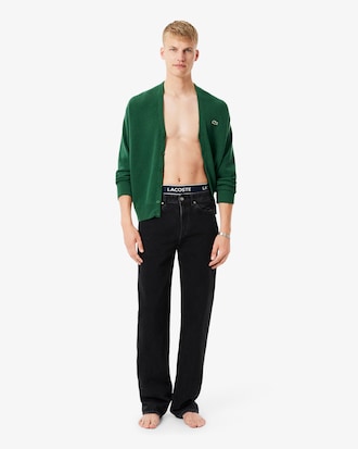 Paquete de 3 calzoncillos b&oacute;xer de algod&oacute;n el&aacute;stico para hombre