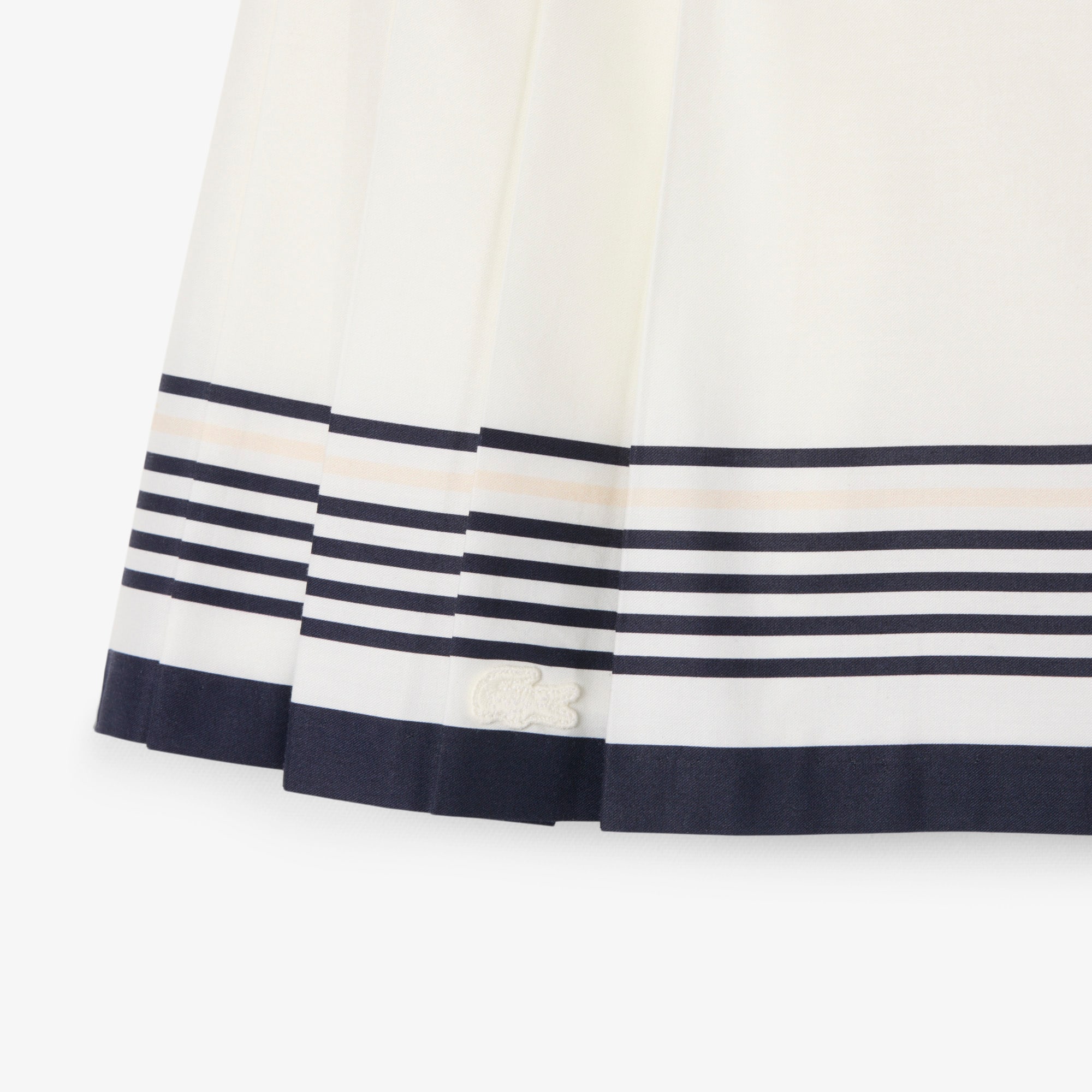 Short Pleated Wrap Skirt