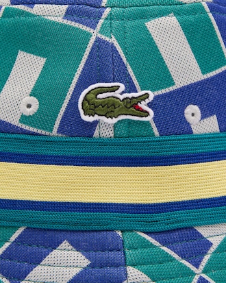 Sombrero de pescador con estampado de jacquard