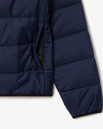 Men's Water-Repellent Quilted Puffer Jacket