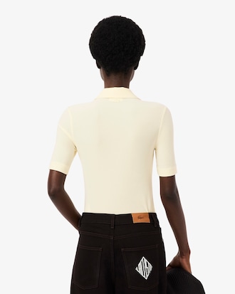 Slim Fit Embroidered Polo