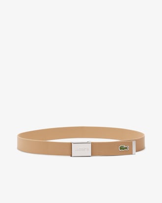 Ceinture homme en sangle avec boucle grav&eacute;e &Eacute;dition Made in France