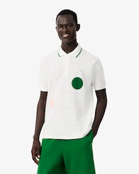 Classic Fit Graphic Petit Piqu&eacute; Polo Shirt