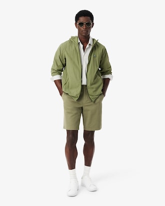 Regular Fit Stretch Cotton Chino Bermuda Shorts