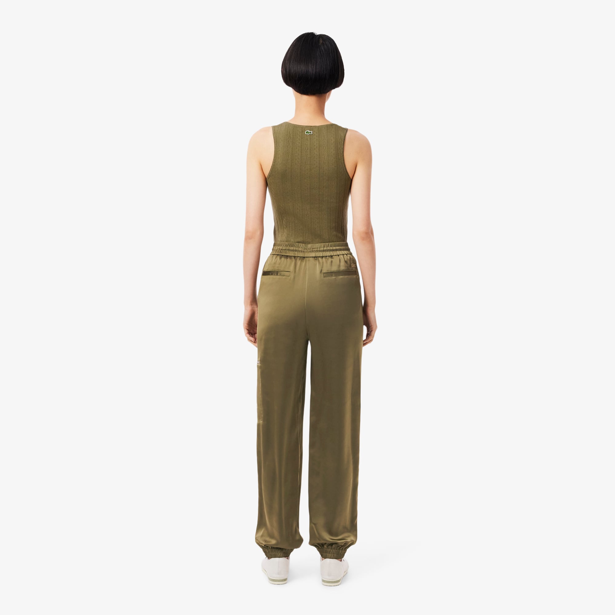 Women's Oversized Satin Sweatpants - Pants & Leggings - New In