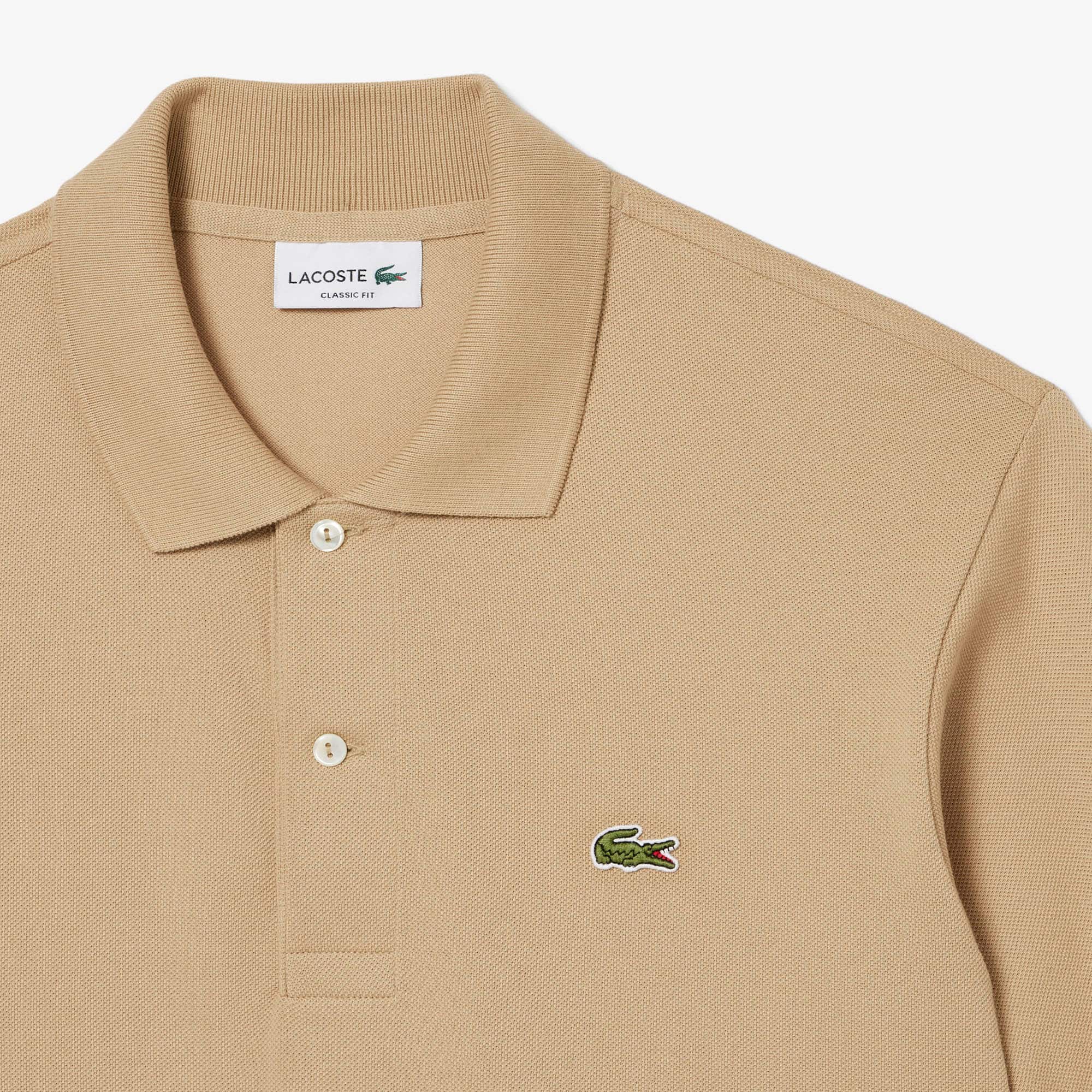 beams LACOSTE CLASSIC FIT US XS ベージュ 2 Men's Classic Fit Original L.12.12 Polo - Polo Shirts - New