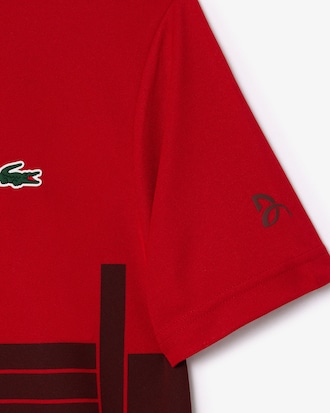 Men's Regular Fit Lacoste Tennis x Novak Djokovic Fan Polo