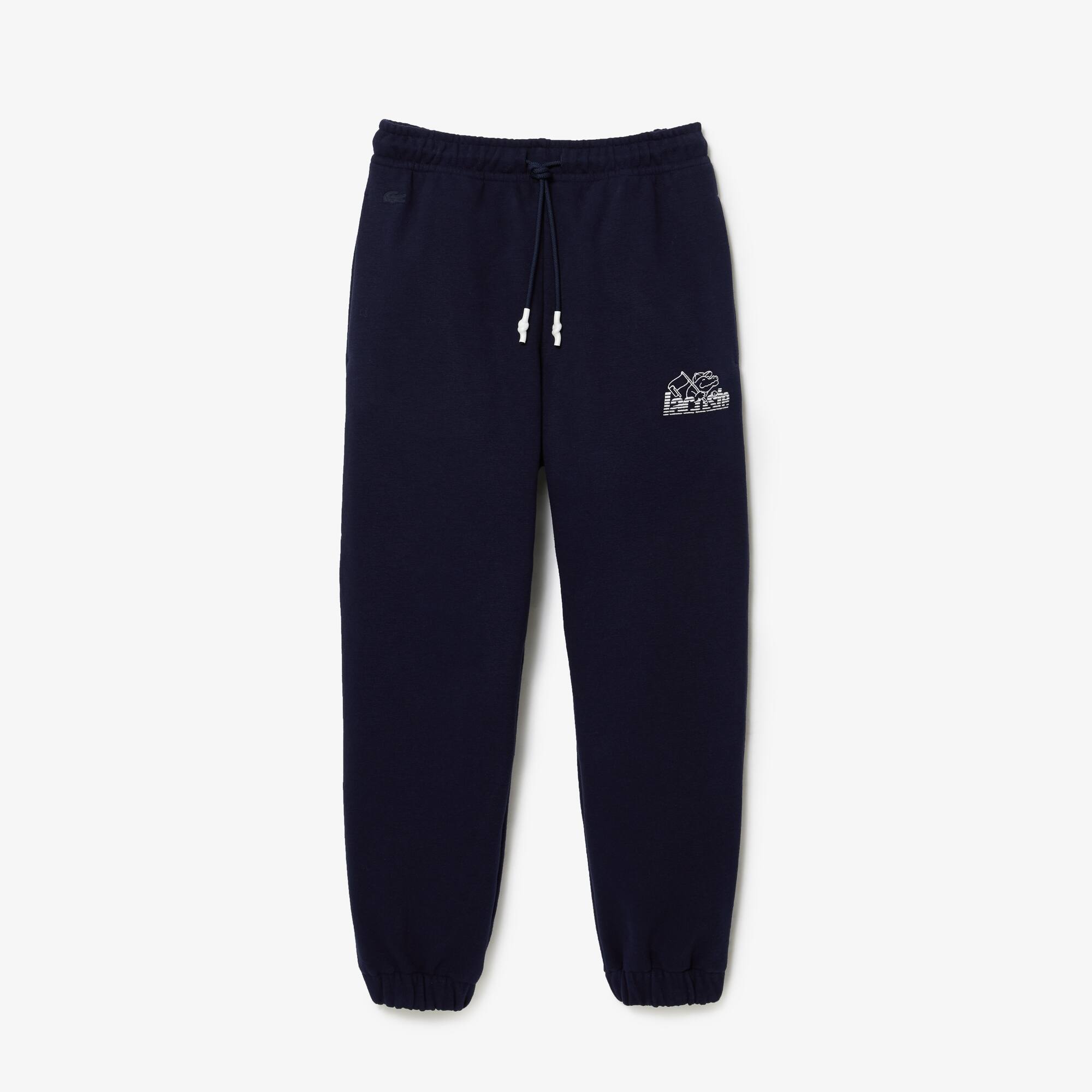 Unisex Fashion Show Edition Embroidered Logo Sweatpants - Men's