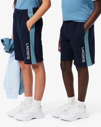 Kids' Colorblock Fleece Shorts
