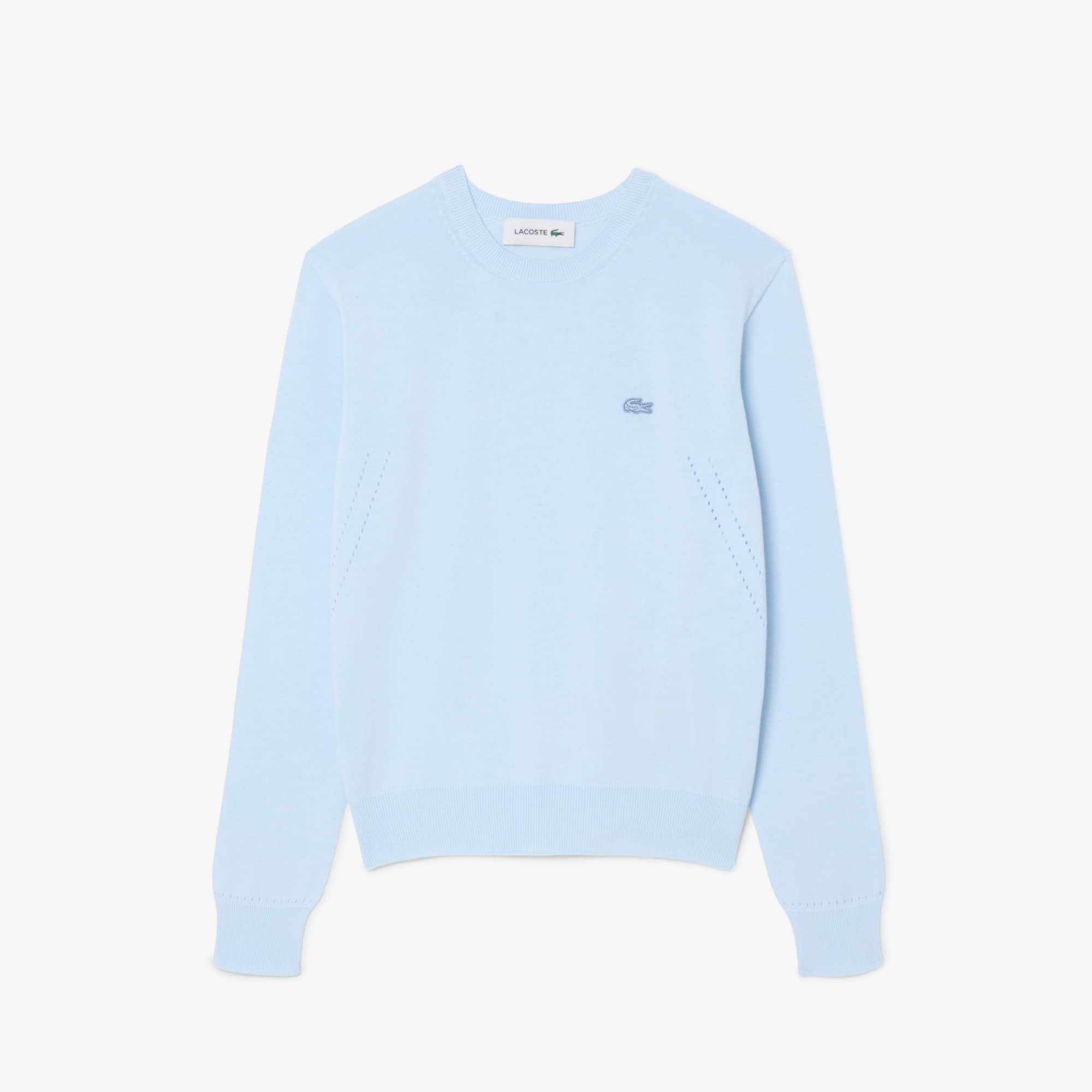 3D Knit Crew Neck Sweater