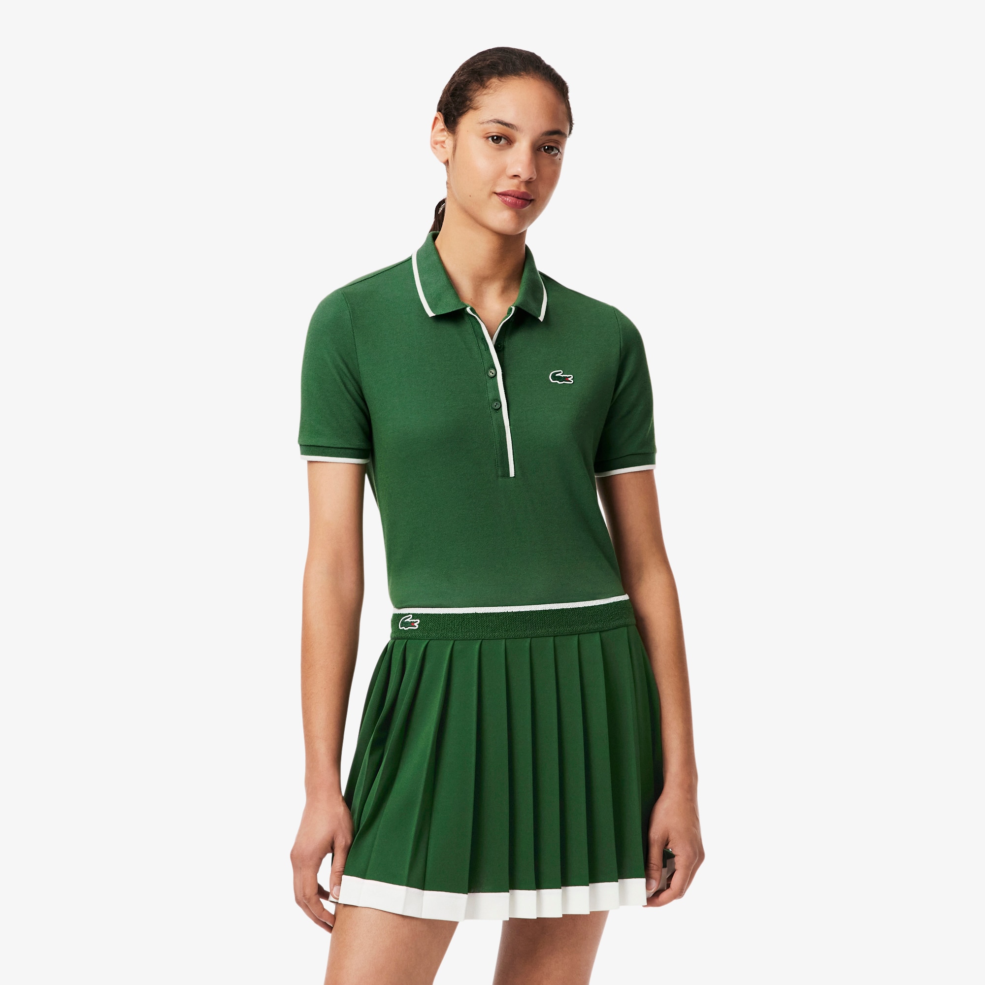 Lacoste Women's Regular Fit Tennis Thermo-Regulating Polo