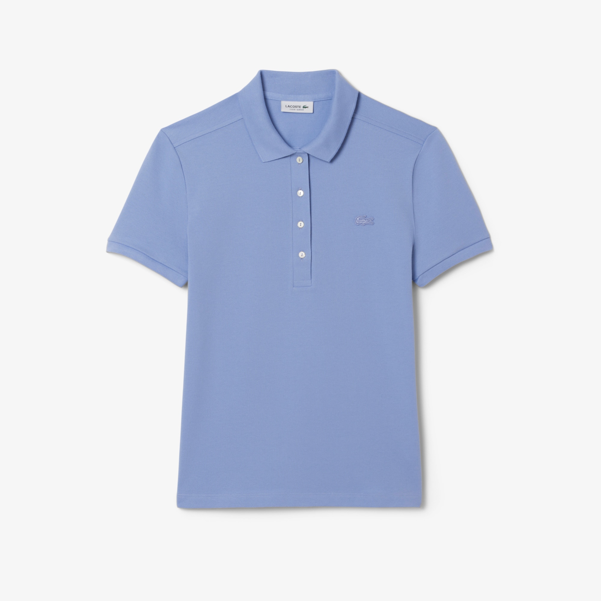 Lacoste Women's L.12.d Slim Fit Stretch Mini Piqué Polo - 34 In Purple