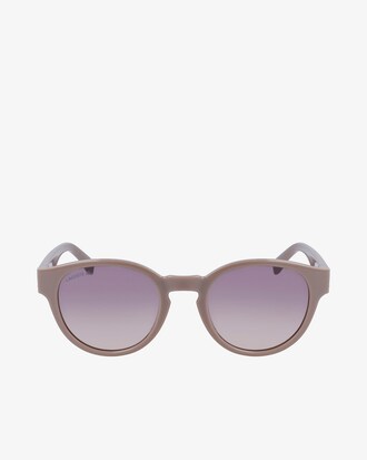 Lunettes de soleil L.12.12 ovales en r&eacute;sine v&eacute;g&eacute;tale