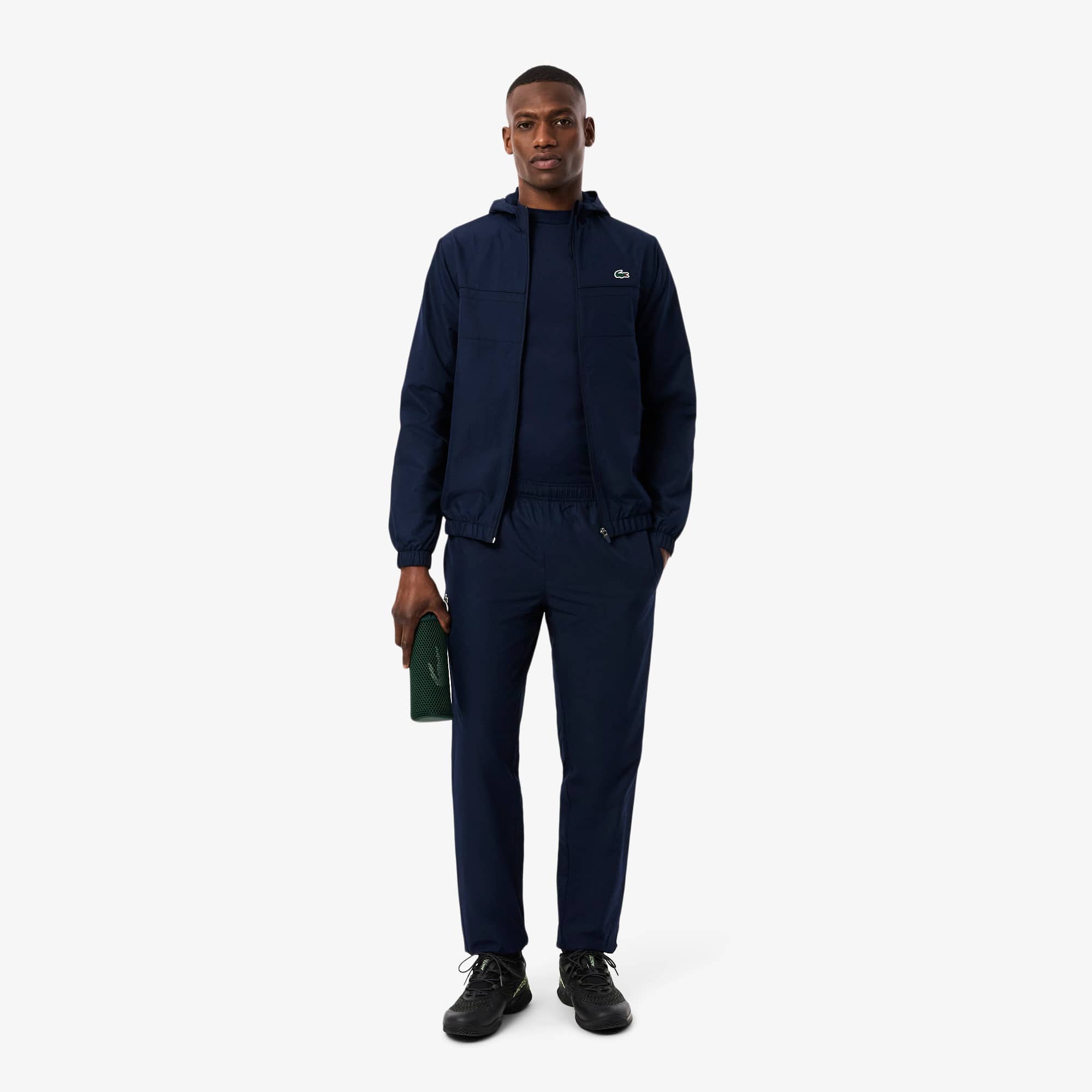 Lacoste Men's Sport Sweatsuit - Xl - 6 In Blue