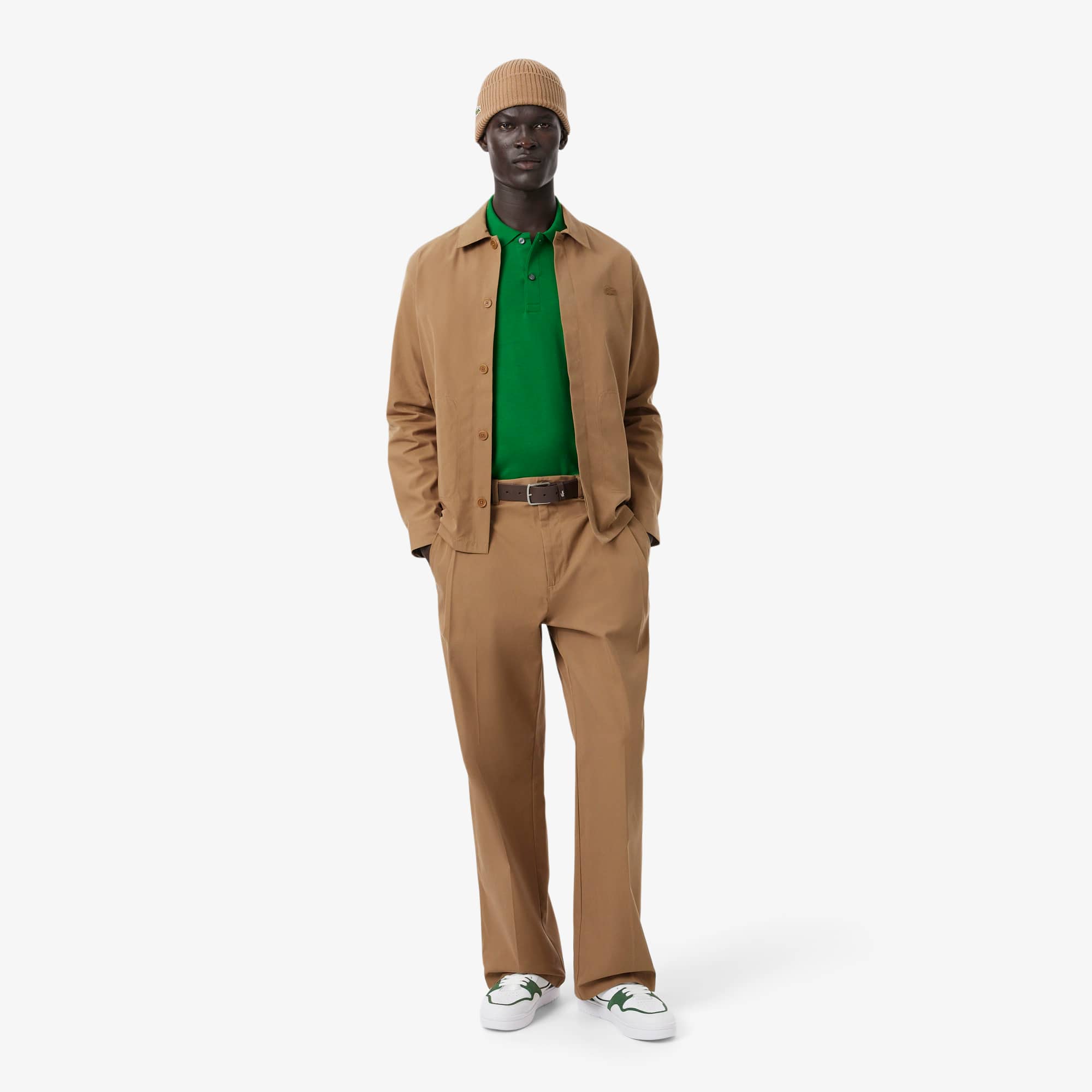 Loose Fit Pleated Twill Pants - Pants & Sweatpants - New In 2026