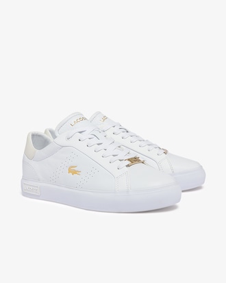 Women's Powercourt 2.0 Leather Tonal Sneakers