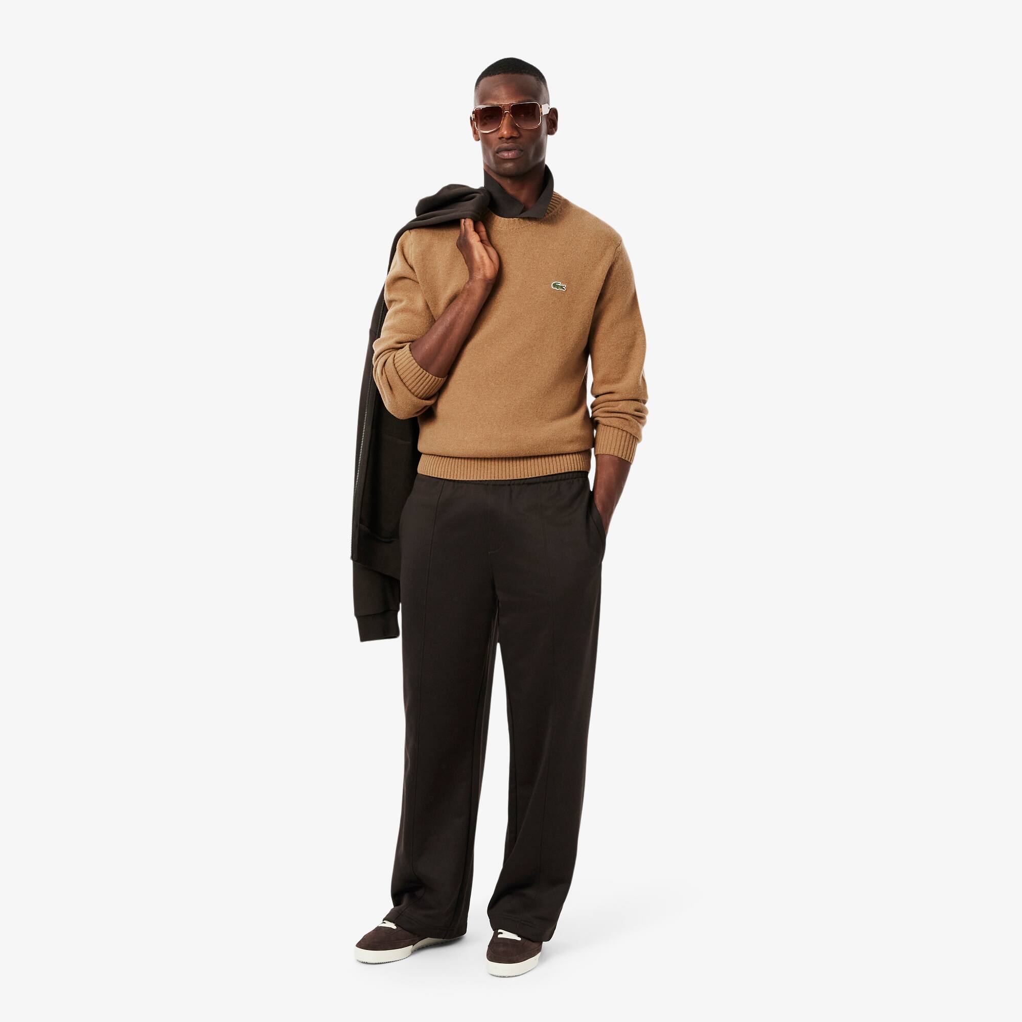 Men's Wool Crew Neck Sweater - Sweaters & Sweatshirts - New In