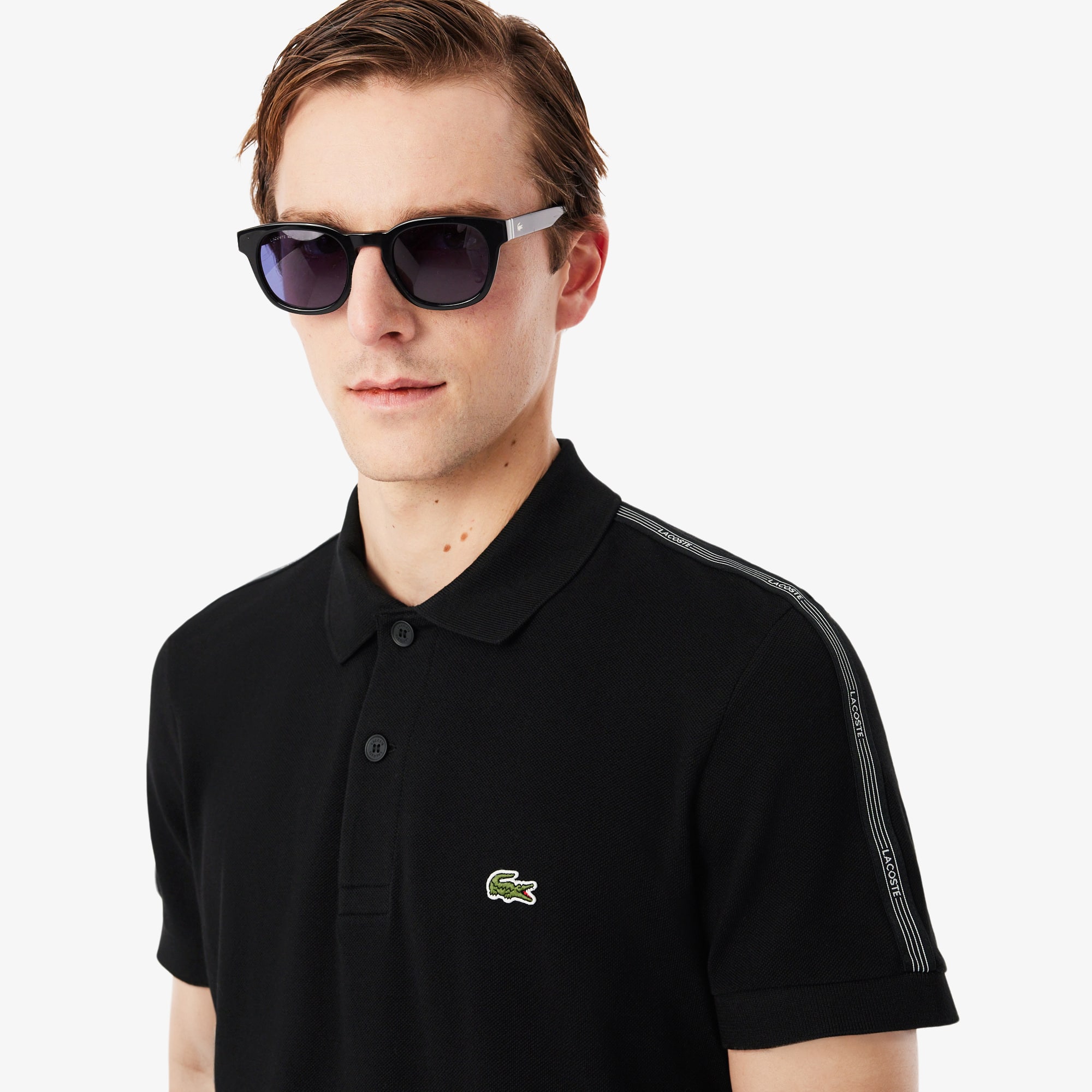 Regular Fit Logo Stripe Polo