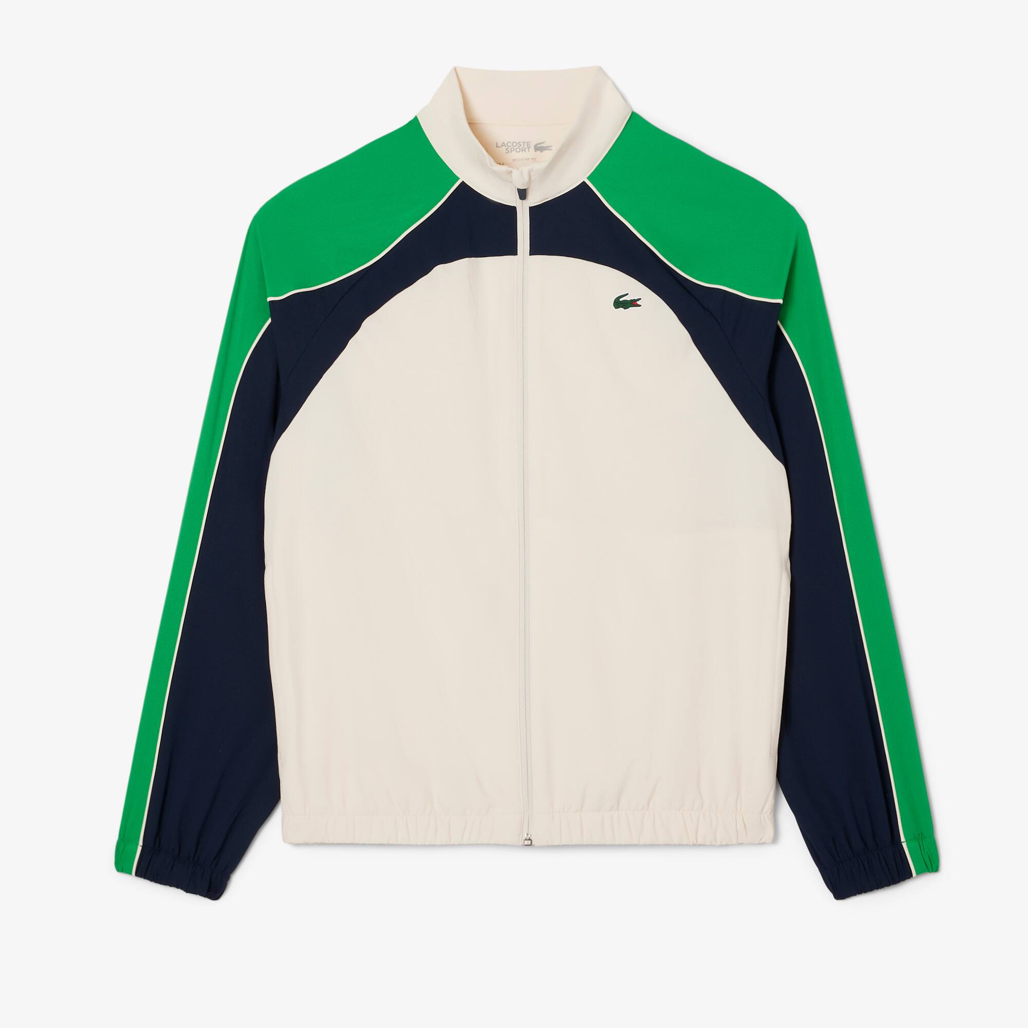 LACOSTE トラックジャケット US M Lacoste Men's Sport Breathable Sport Track Jacket, Navy Blue/Navy