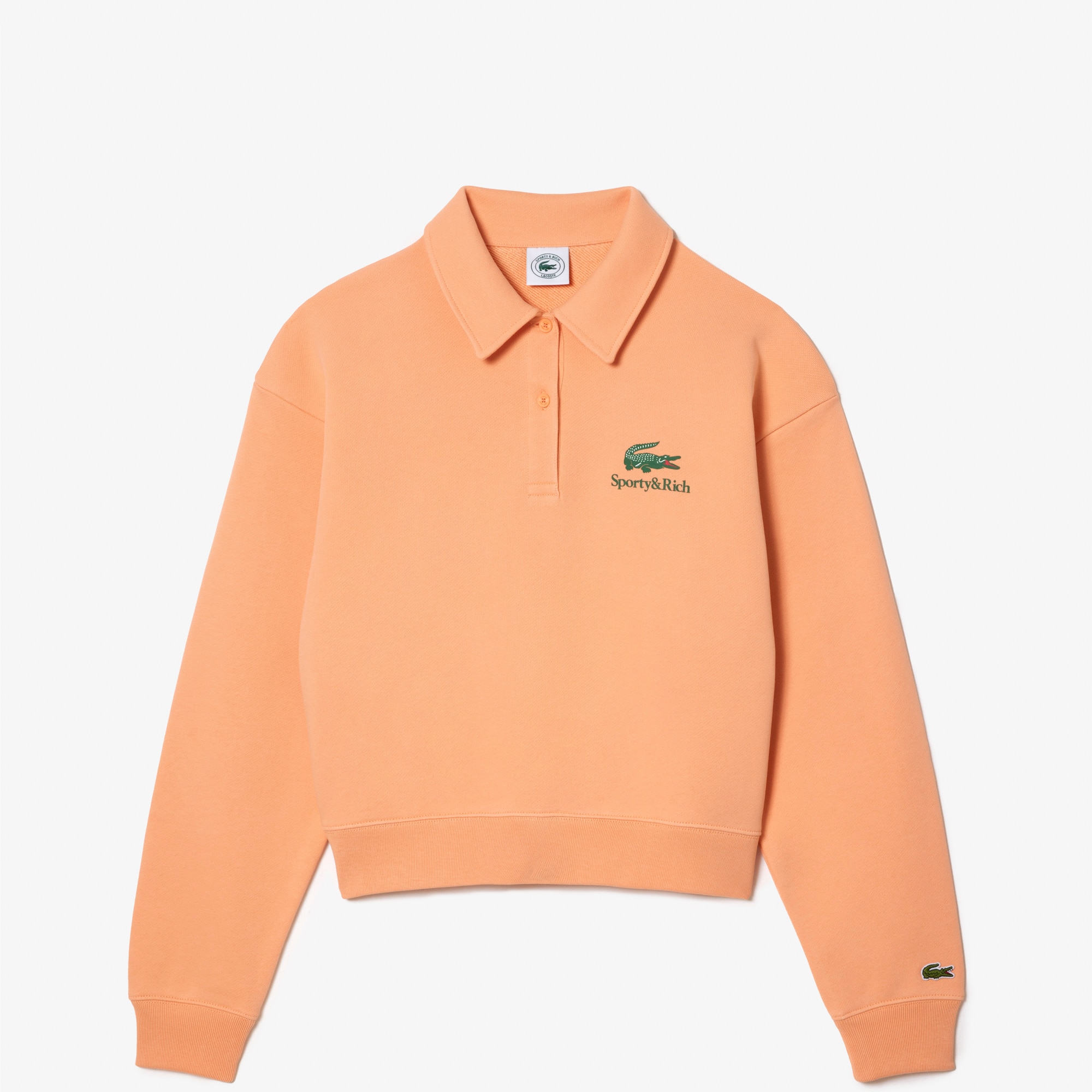 Women's Lacoste x Sporty & Rich Long Sleeve Polo - Polo