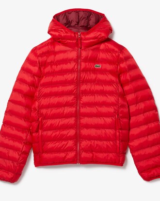 Men's Quilted Hooded Puffer Jacket