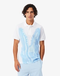 Polo classic fit en Piqu&eacute; imprim&eacute;