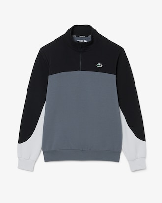 Sport Quarter Zip Color-Block Sweatshirt