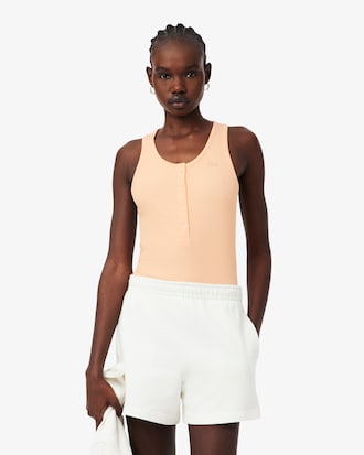 D&eacute;bardeur slim fit coton c&ocirc;tel&eacute;
