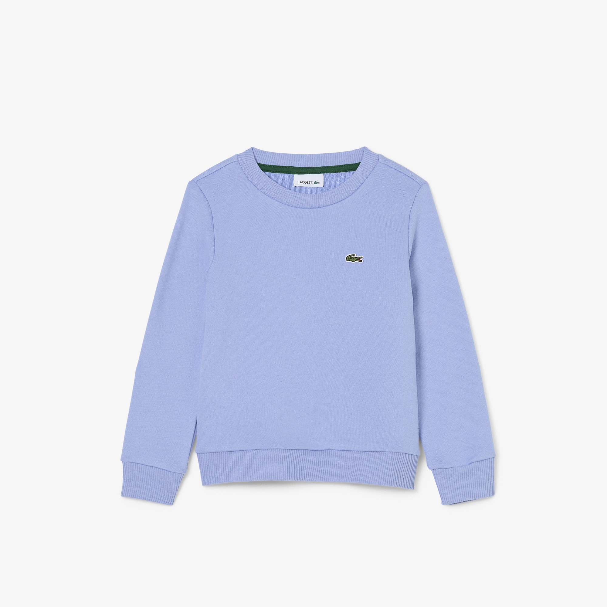 Lacoste Kids' Fleece Crew Neck Sweatshirt - 7 Years In Blue