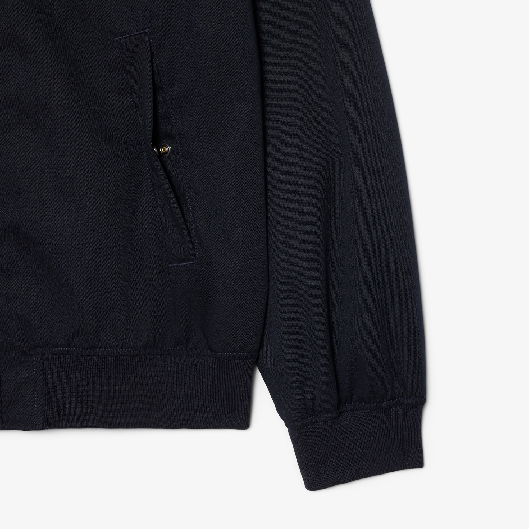 Water-Repellent Twill Harrington Jacket