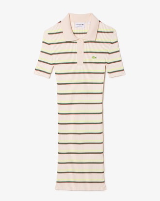Women&rsquo;s Made In France Striped Polo Dress