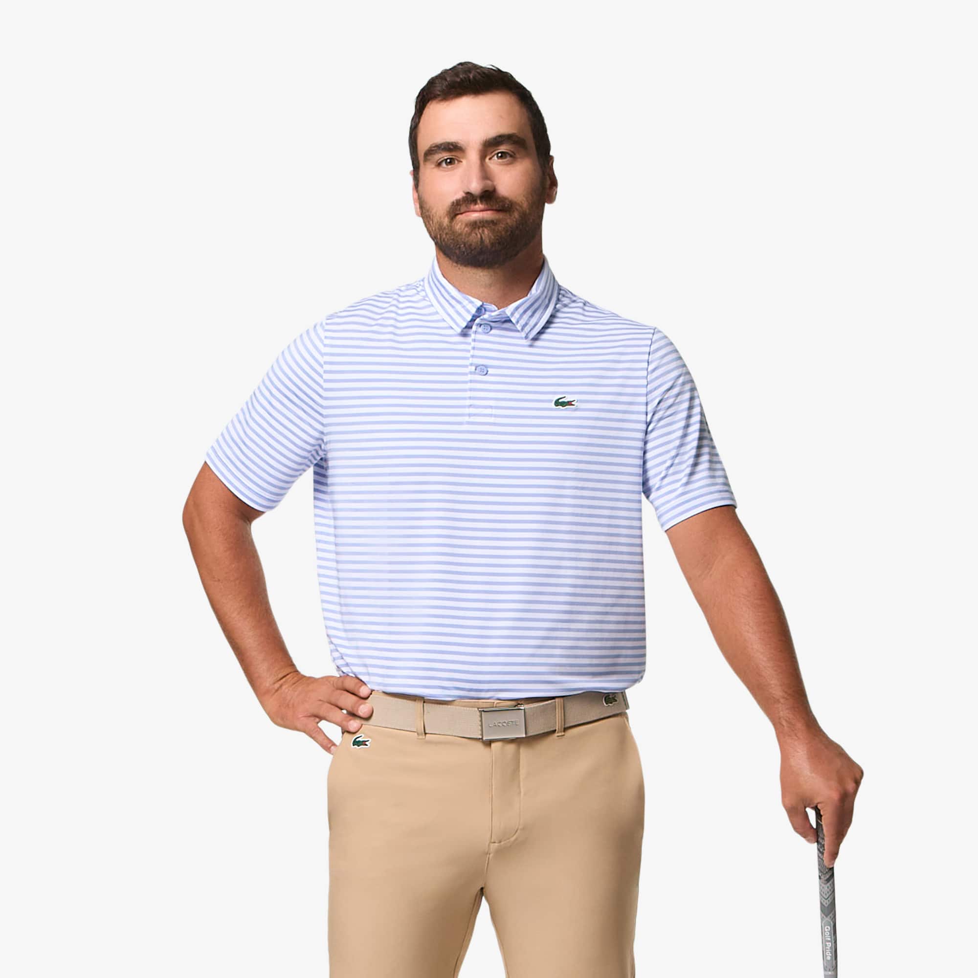Lacoste Men's Regular Fit UV Protect Golf Polo