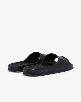 Men's Croco 2.0 Logo Strap Slides