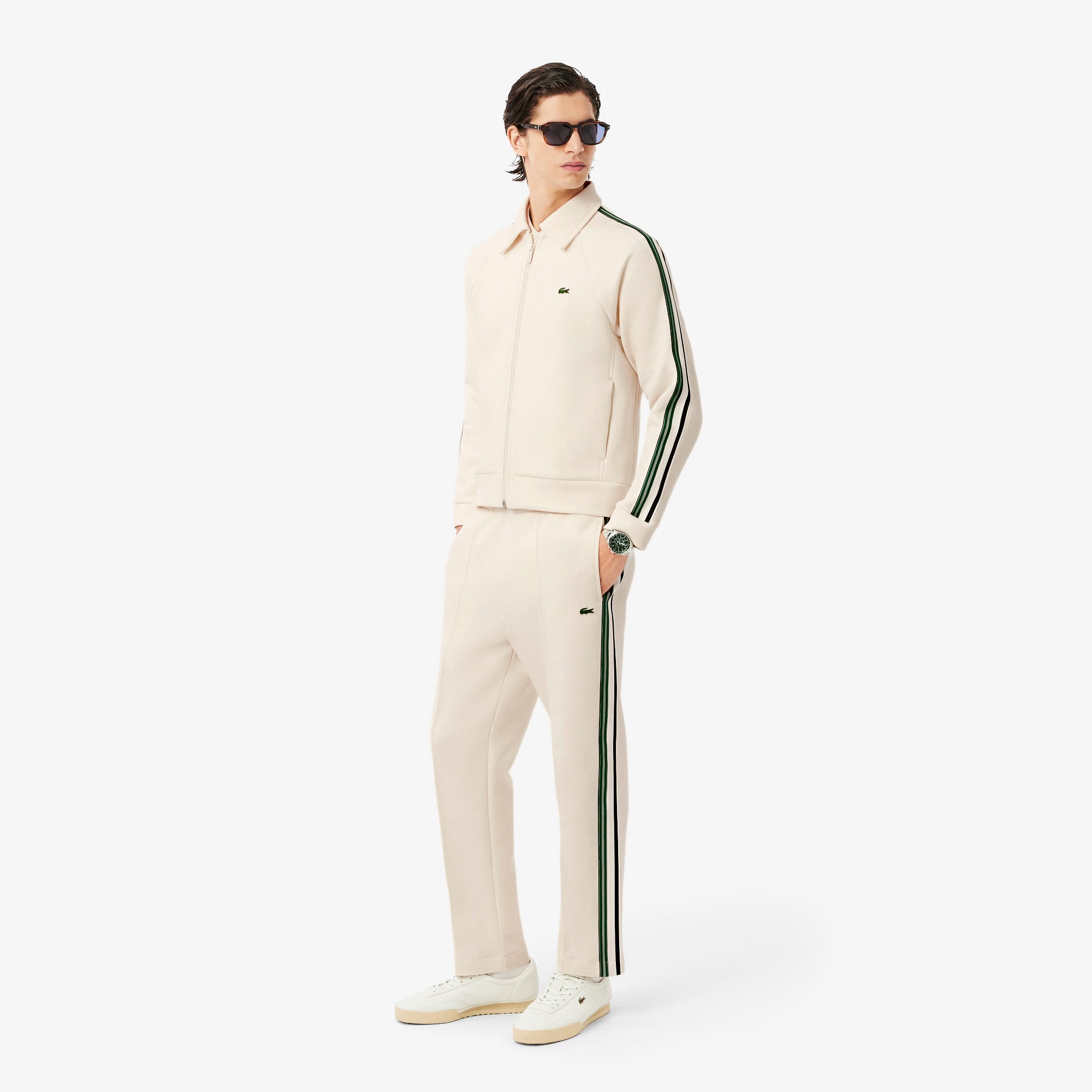 Lacoste Men's Made In France Sweatpants - Xxl - 7 In Neutral