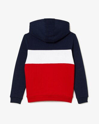 Suet&eacute;r en color block para ni&ntilde;os