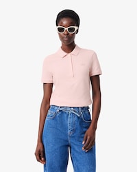 Women's L.12.D Slim Fit Stretch Mini Piqu&eacute; Polo