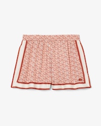 Shorts Con Estampado De Monogramas Para Mujer