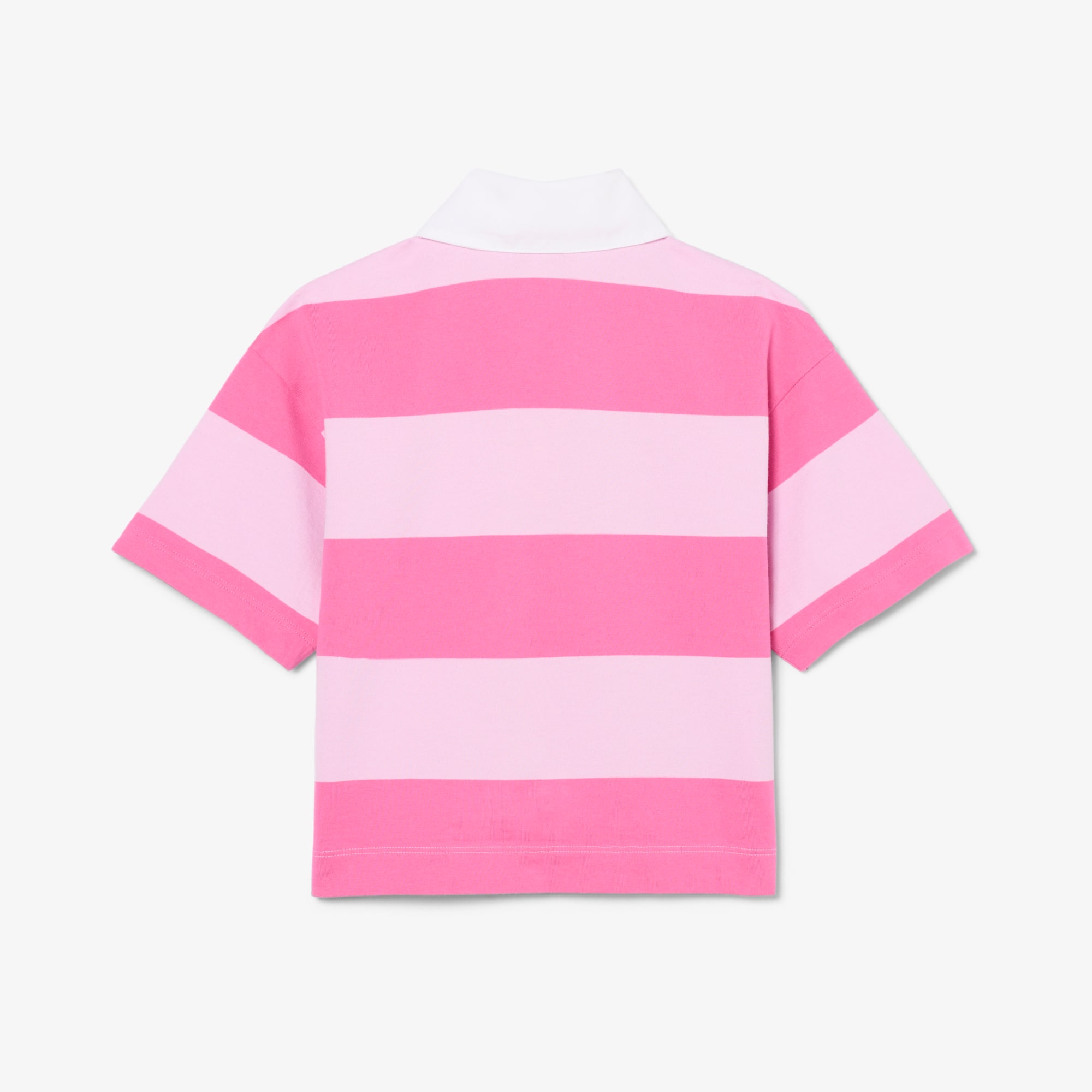 Oversized Striped Cotton Rugby Polo - Polos - New In 2026 | Lacoste