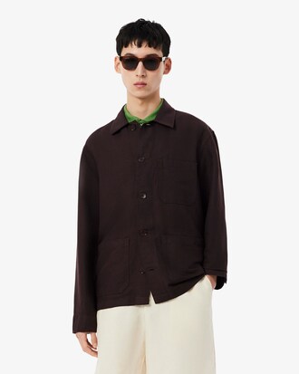 Linen Blend Overshirt