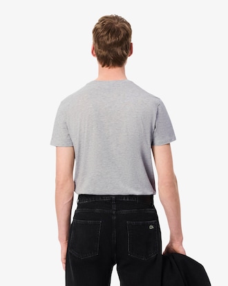 Playera ligera de algod&oacute;n Pima con cuello en V para hombre