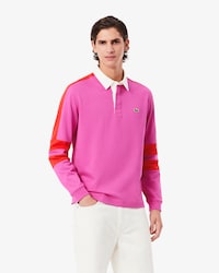 Men's Colorblock Rugby Polo