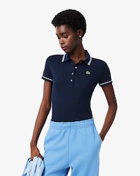 Women's L.12.D Slim Fit Trim Detail Polo