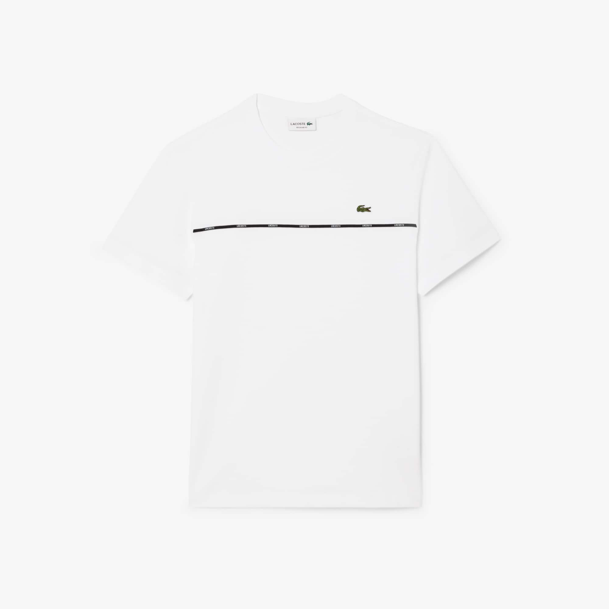 Men's Logo Trim Cotton Jersey T-Shirt - T-shirts - New In