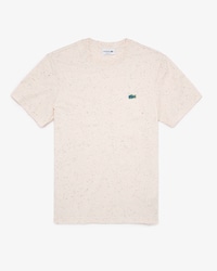 Men's Regular Fit Speckled Print Cotton Jersey T-Shirt