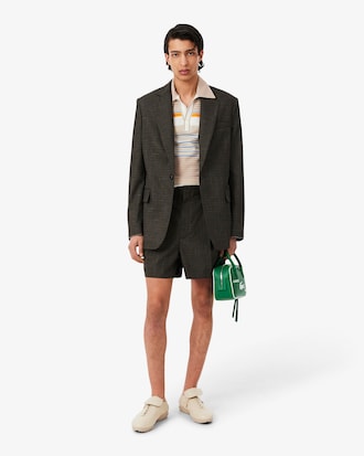 Runway Slim Fit Striped Piqu&eacute; Polo Shirt