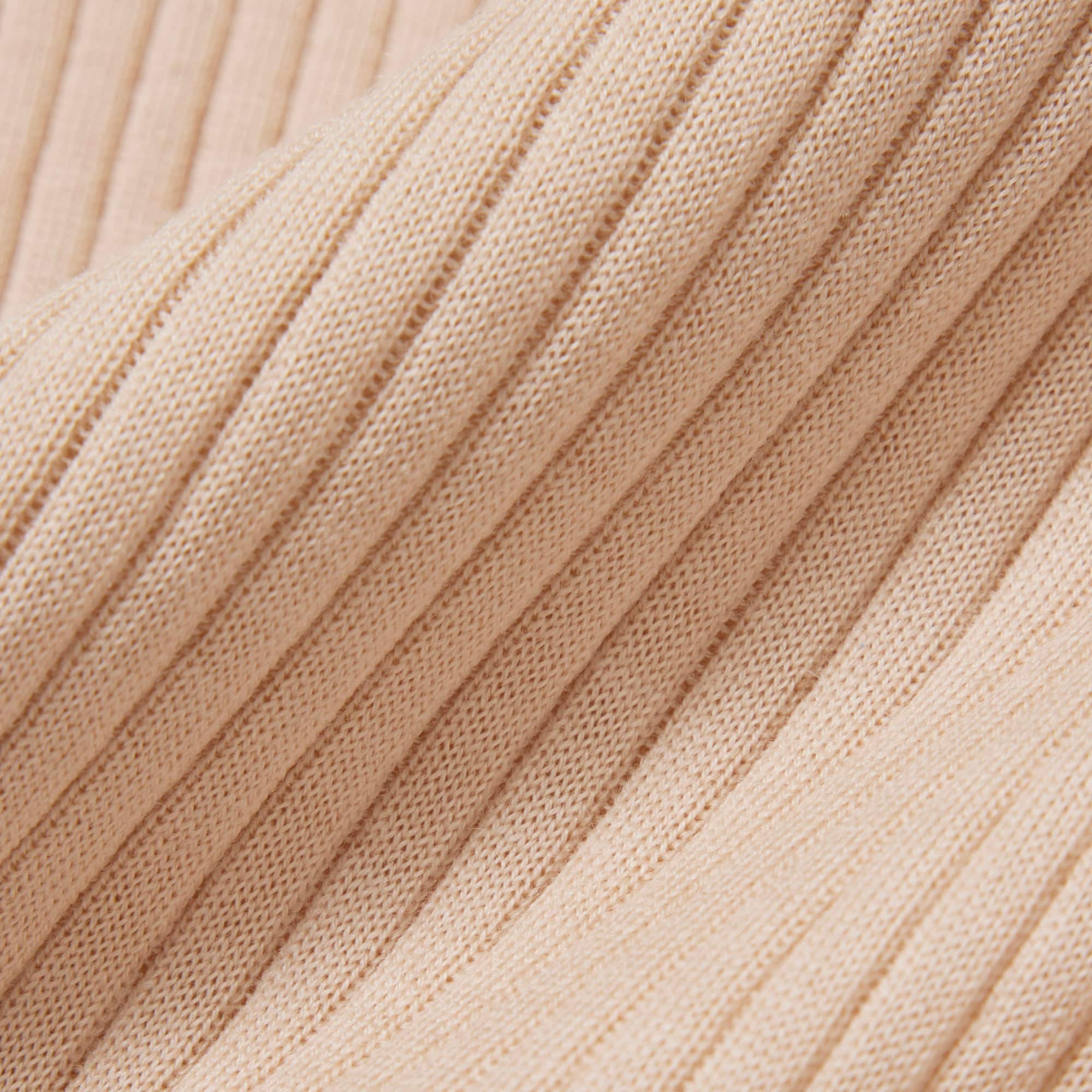 Women's Short Sleeve Merino Wool Rib Knit Sweater